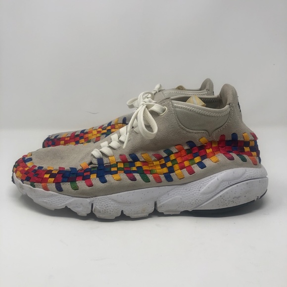 nike footscape rainbow